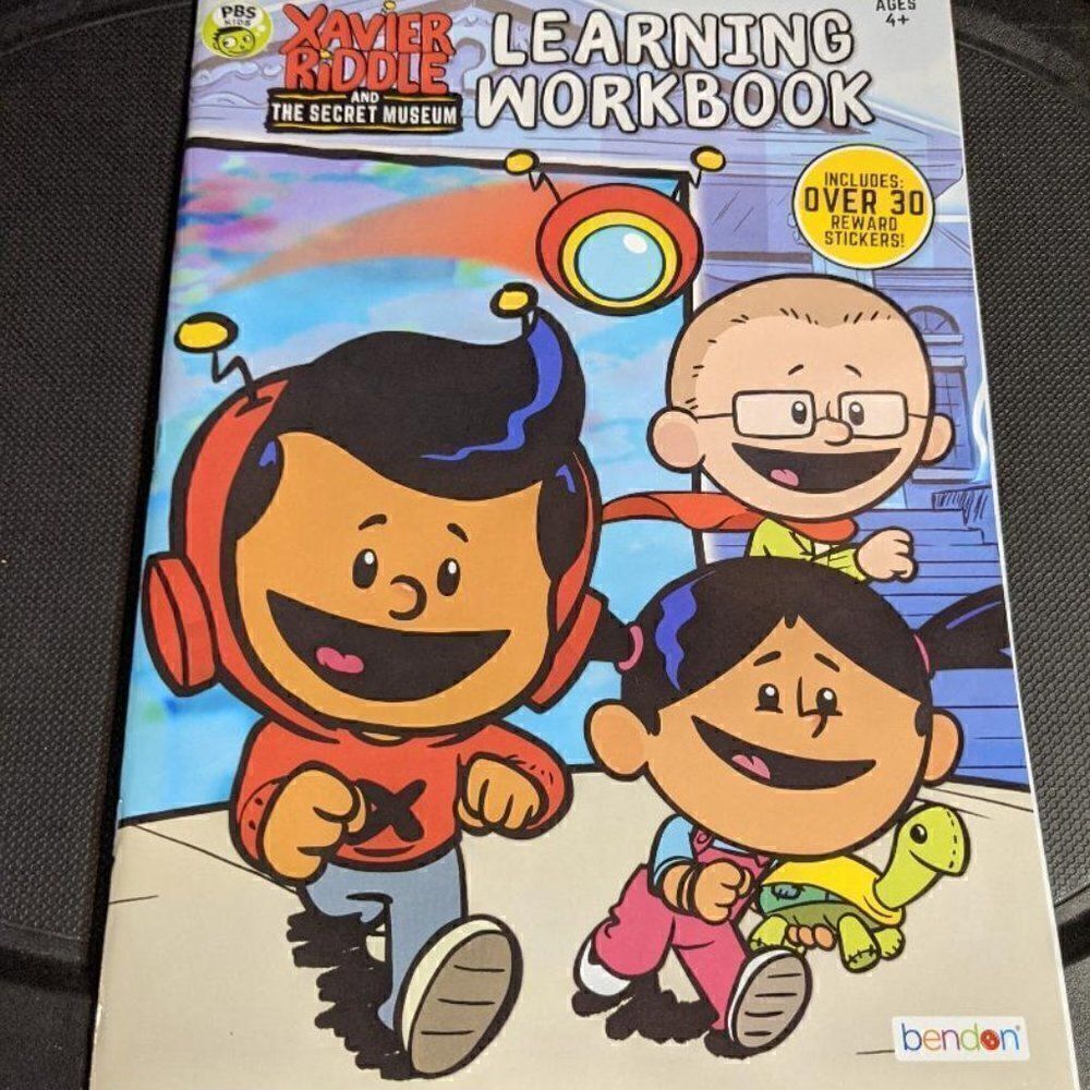 🆕Bendon Publishing PBS Kids Xavier Riddle Social/Emotional Skills Workbook w/S…